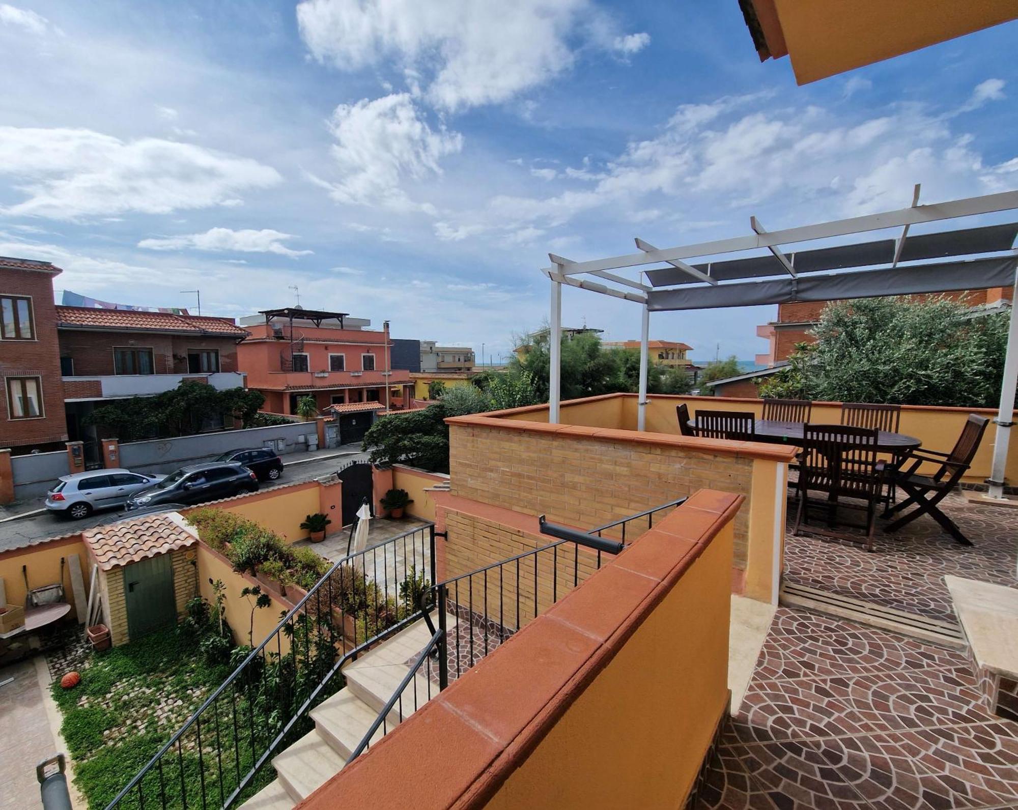 Ferienwohnung Vista Mare House Fiumicino Exterior foto
