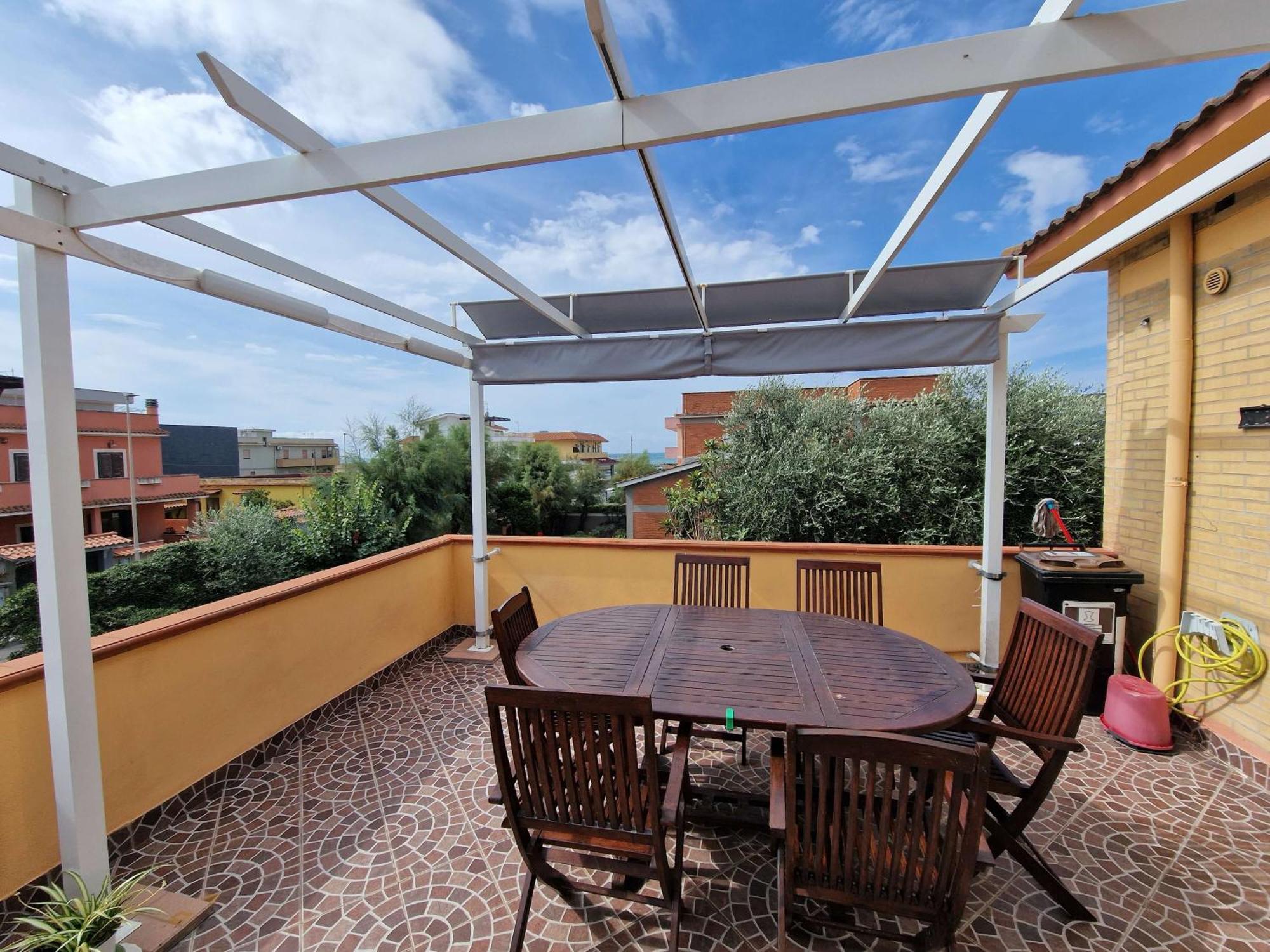 Ferienwohnung Vista Mare House Fiumicino Exterior foto