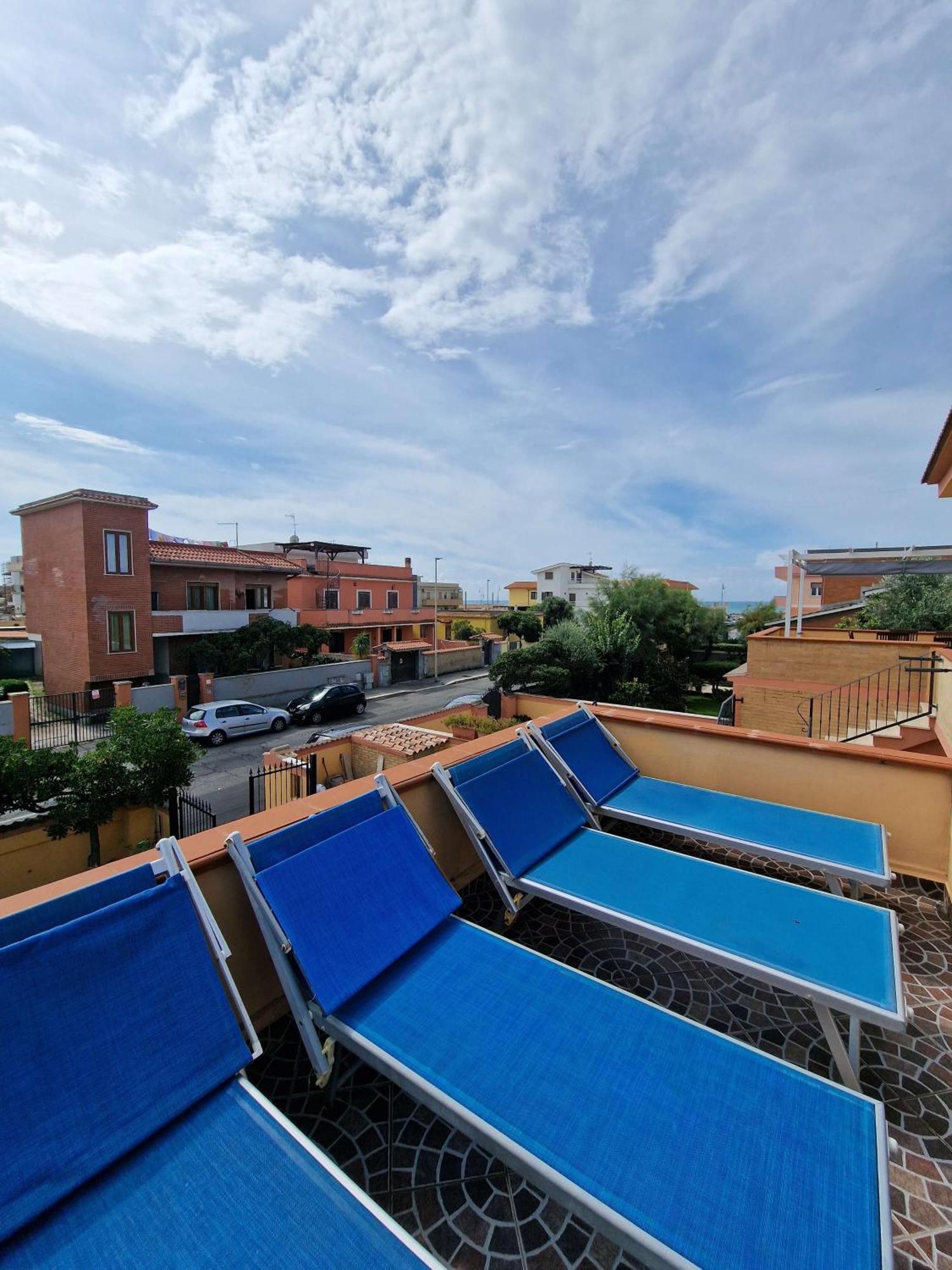 Ferienwohnung Vista Mare House Fiumicino Exterior foto