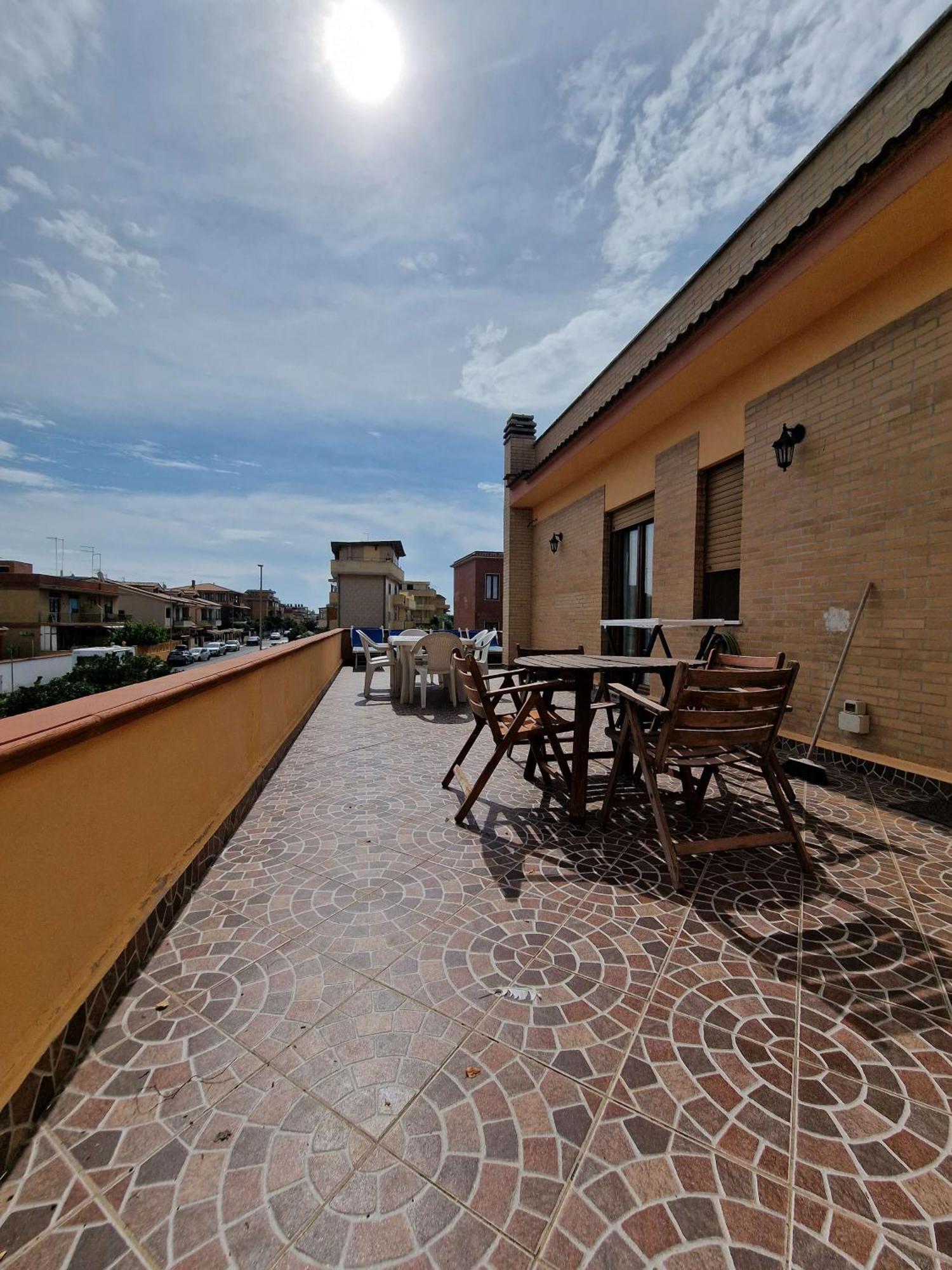 Ferienwohnung Vista Mare House Fiumicino Exterior foto