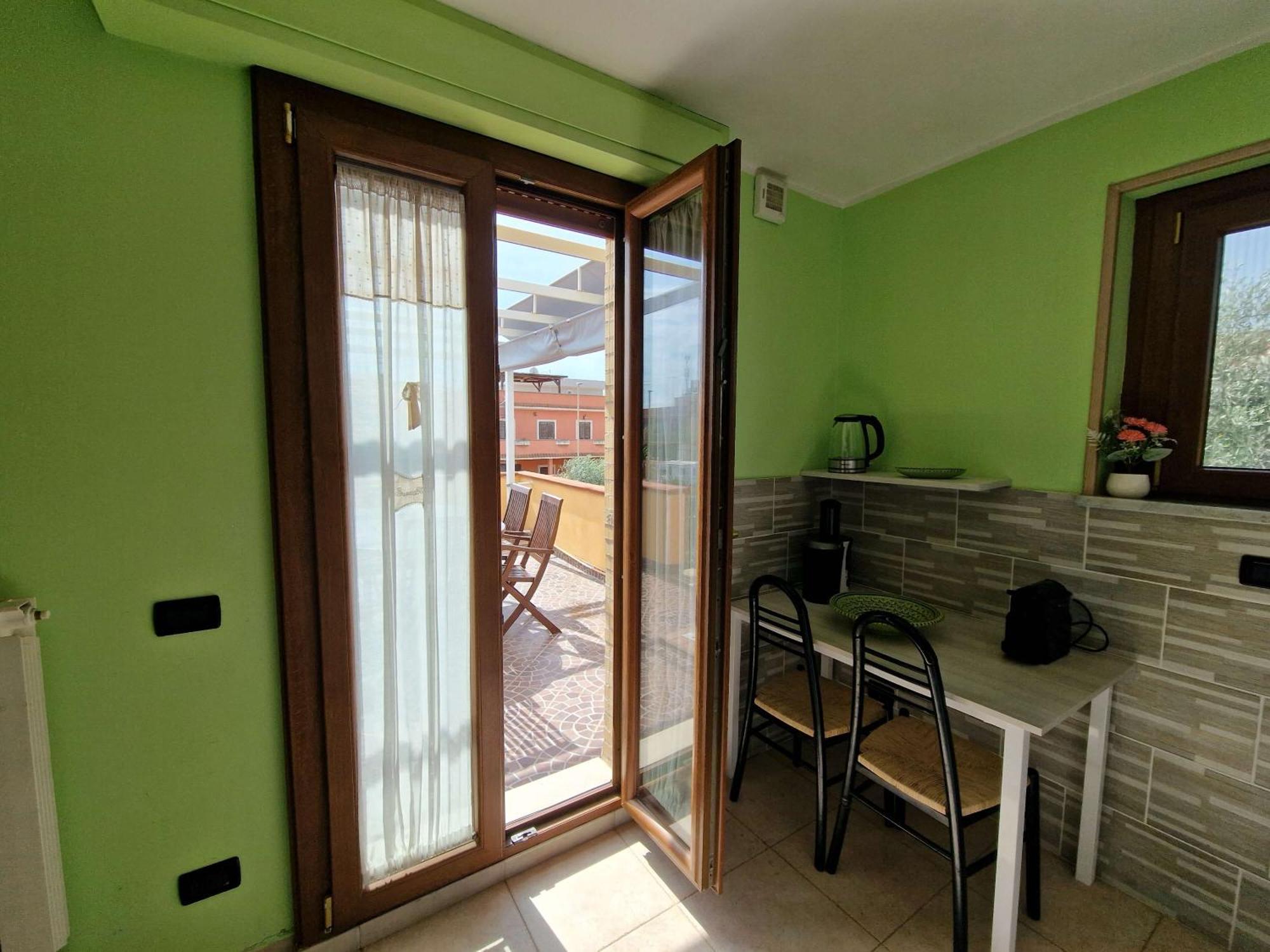 Ferienwohnung Vista Mare House Fiumicino Exterior foto